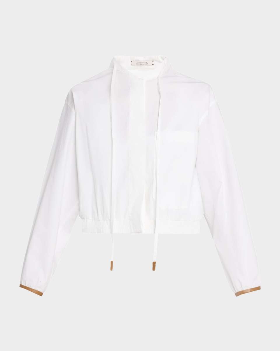 Poplin Power Blouse